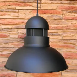 Koupit Online CORA 38529B - Závěsné LED retro svítidlo na textilním kabelu 1 x 29W Ø 38,5cm