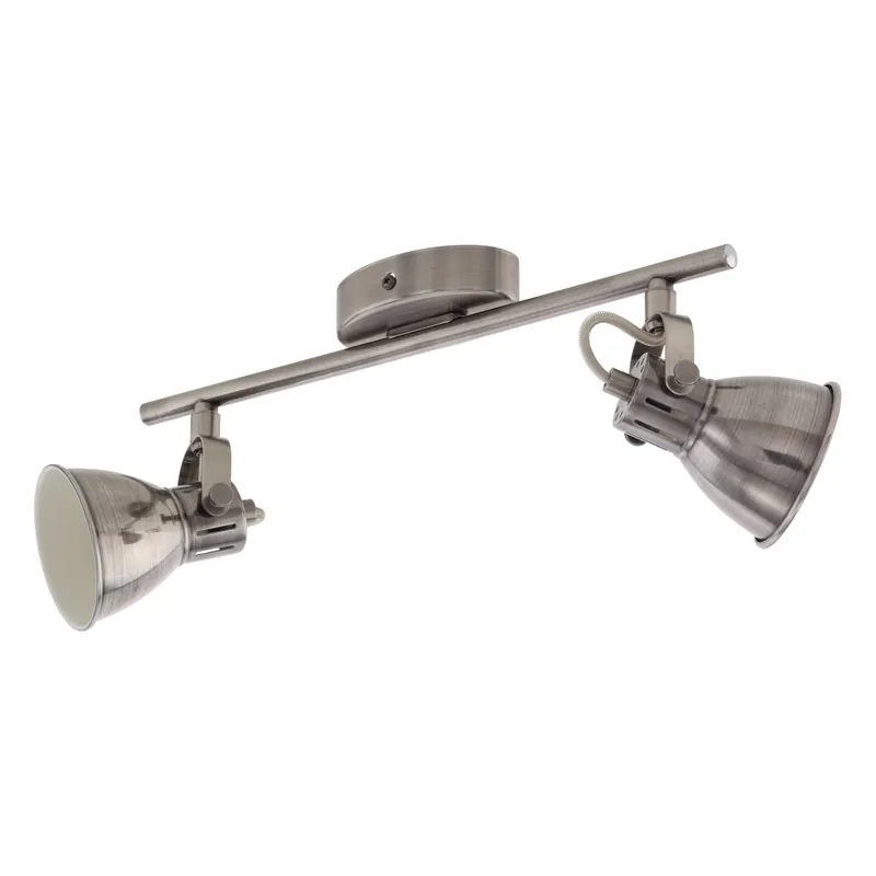 Finální Výprodej Eglo 96553 SERAS - Retro stropní dvoubodové svítidlo + LED žárovky
