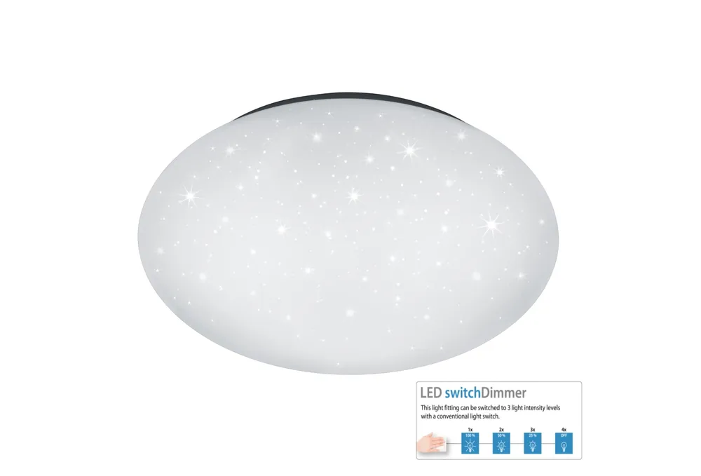 Hit Sezóny Trio R67611100 HIKARI - Stropní svítidlo stmívatelné vypínačem Ø 74cm