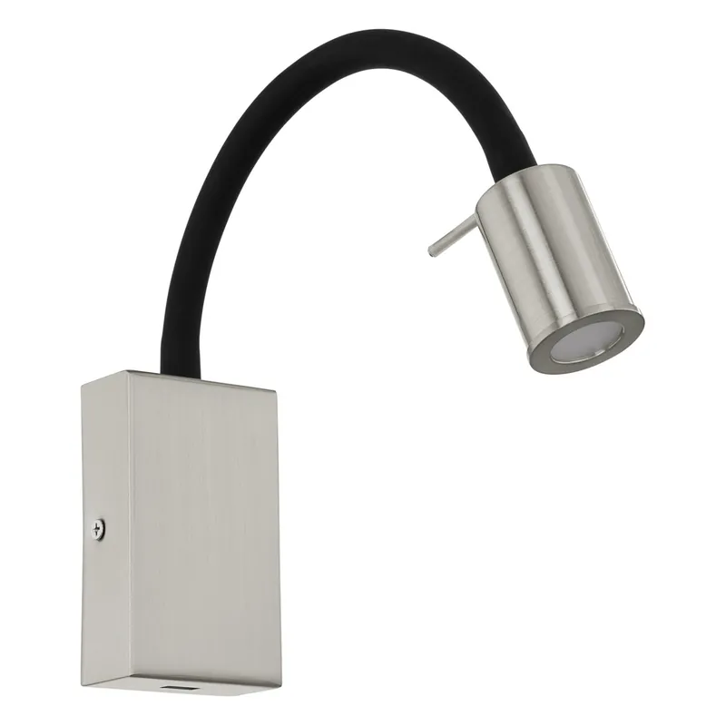 Akce Eglo 96567 TAZZOLI - LED svítidlo na zeď na husím krku s vypínačem a USB výstupem na nabíjení