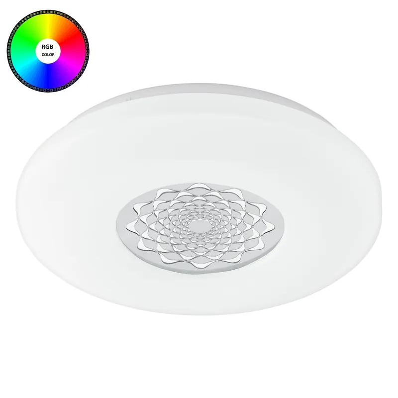 Eglo 96821 CAPASSO-C - Stropní LED RGB svítidlo - CONNECT ovládání ovladačem, nebo z mobilní aplikace, Ø 34cm, 17W Nejlepší Volba