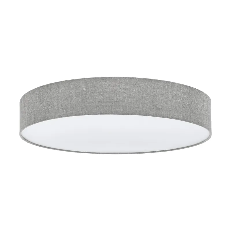 Eglo 97617 PASTERI 1 - Stropní textilní lustr v šedé barvě, 5 x E27, Ø 76cm Nakupujte Hned