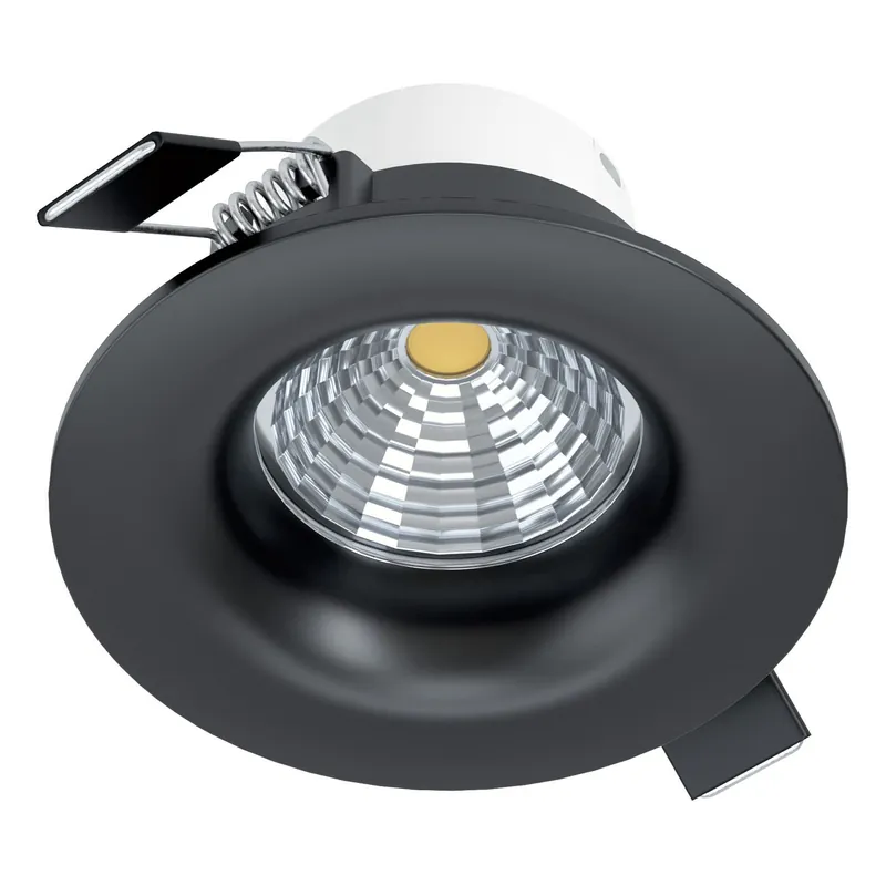 Eglo 98607 SALICETO - LED stmívatelné podhledové svítidlo 6W, 2700K, černá Nakupujte Hned