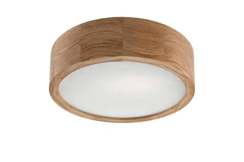 Expresní Doručení Lamkur 38025 LD-PD.6.1 WOODYS - Dřevěné stropní svítidlo 1 x E27, Ø 27cm / dub