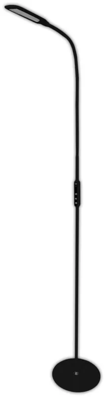 AVIDE REMO FLOOR BLACK - LED stojací čtecí lampa s dálkovým ovladačem 180cm, LED 9W, 3000 - 6000K Výhodná Nabídka