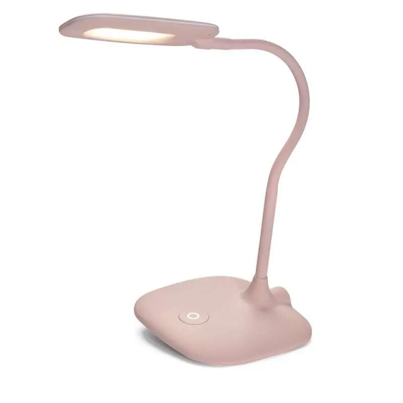 Levný Emos Z7602P STELLA -LED stolní dotykem stmívatelná lampička v jemně růžové barvě 5W