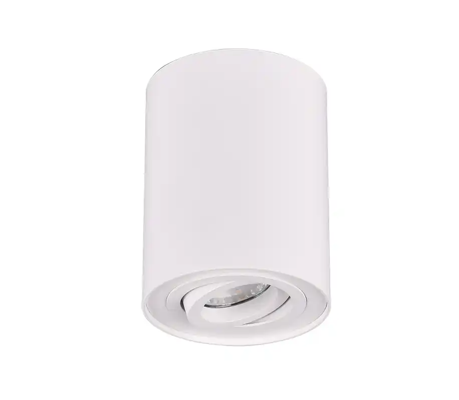 Zlevněný Trio Leuchten 612900131 COOKIE - Stropní oválné svítidlo v bílé barvě 1 x GU10, Ø 9cm