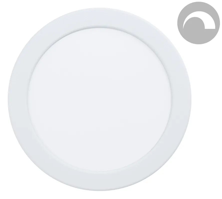Eglo 99192 FUEVA 5 - LED podhledové svítidlo - stmívatelné Ø 16,6cm, 10,5W, 3000K, bílá Akční Cena