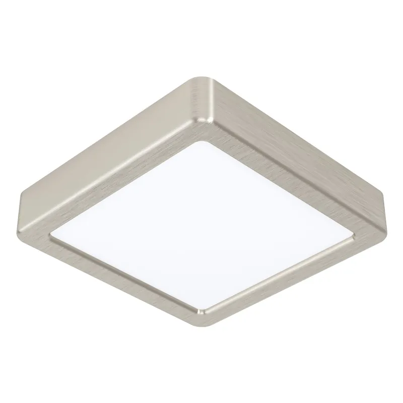 Must-Have Eglo 99239 FUEVA 5 - LED stropní svítidlo 16 x 16cm, 10,5W, 3000K, matný nikl