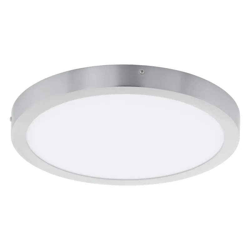 Ověřený Eglo 97267 FUEVA 1 - LED stropní svítidlo Ø 40cm, 25W, 4000K, stříbrná