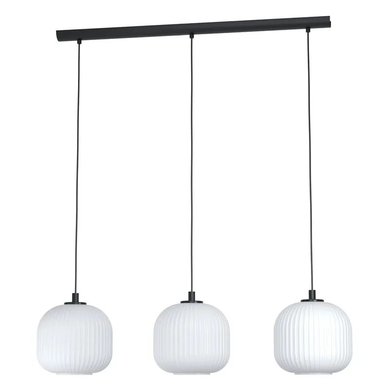 Eglo 99367 MANTUNALLE - Závěsné svítidlo z bílých skel, 3x E27, ø stínidla 20cm Rychlé Dodání