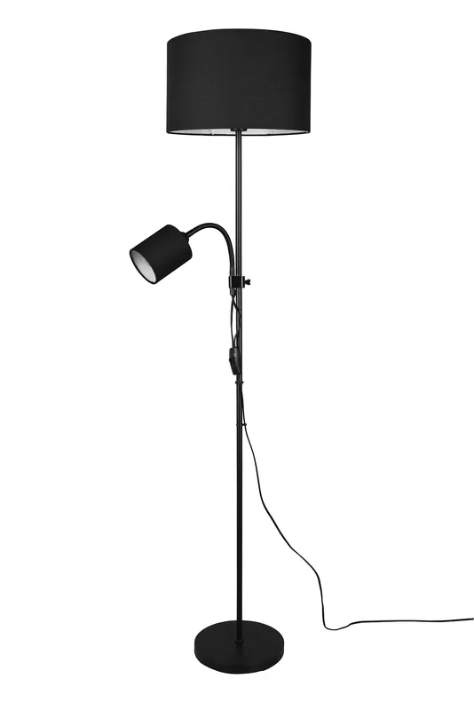 Trio Leuchten R40192002 OWEN - Moderní stojací lampa se čtecí bodovkou na husím krku 160 cm Levný
