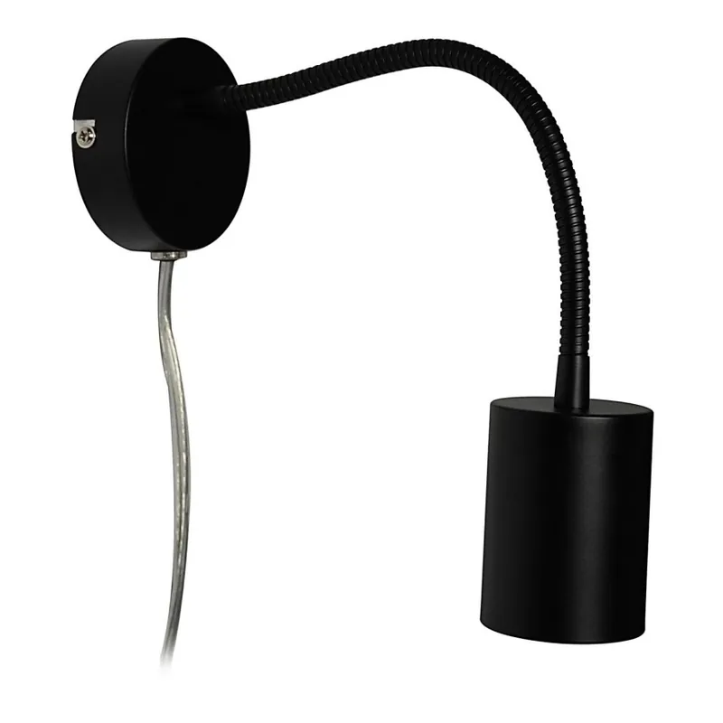 Nordlux - Nástěnné flexibilní bodové svítidlo EXPLORE 1xGU10/7W/230V černá Must-Have