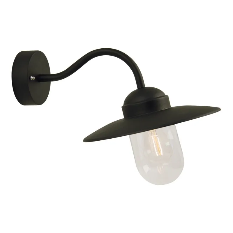 Pouze Dnes Nordlux - Venkovní nástěnná lampa LUXEMBOURG 1xE27/60W/230V IP54 černá