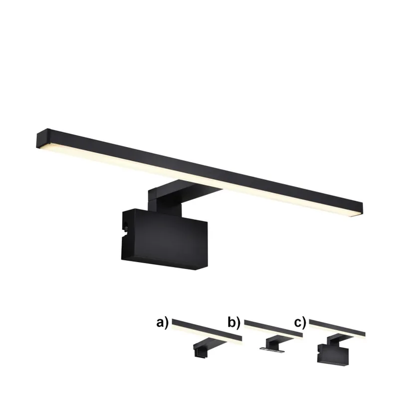 Akční Nabídka Nordlux - LED Koupelnové osvětlení zrcadla MARLEE LED/8,9W/230V IP44 50 cm černá