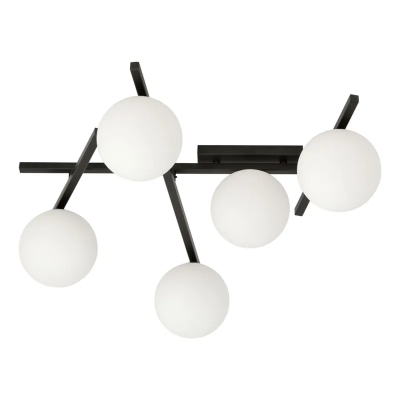 Stropní svítidlo SMART 5xE14/10W/230V černá/bílá Dokud Zásoby Vydrží