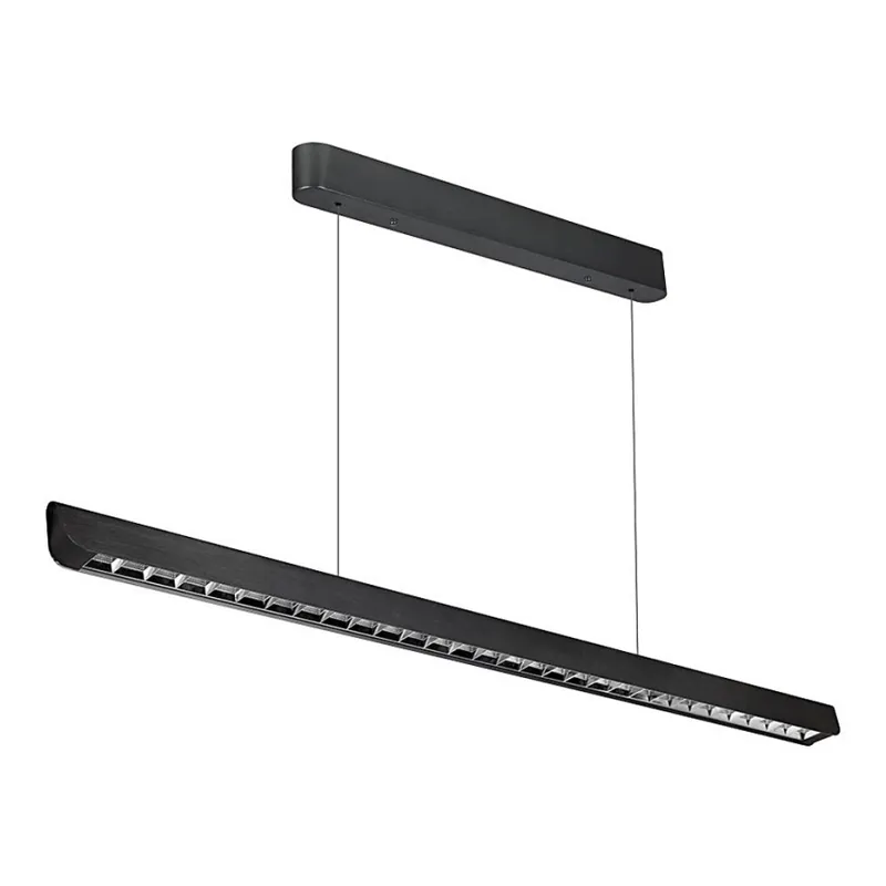 LED Lustr na lanku LED/36W/230V 3000/4000/6400K černá Pouze Dnes