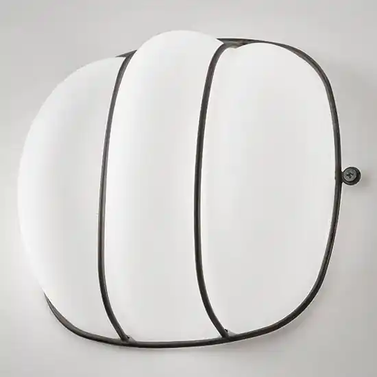 SIRU - Nástěnné svítidlo CAGE 1xGX53/10W/230V 20 cm černá/bílá benátské sklo Koupit Online