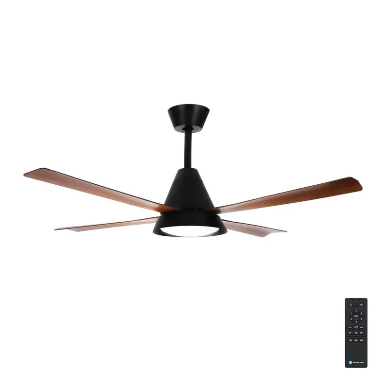 Aigostar - LED Stmívatelný stropní ventilátor LED/24W/230V 2700-6500K 132cm + dálkové ovládání Bezpečná Platba