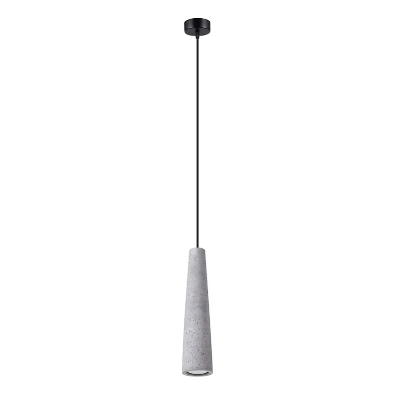 Horká Nabídka Lustr na lanku ELECTRA 1xGU10/10W/230V beton/šedá