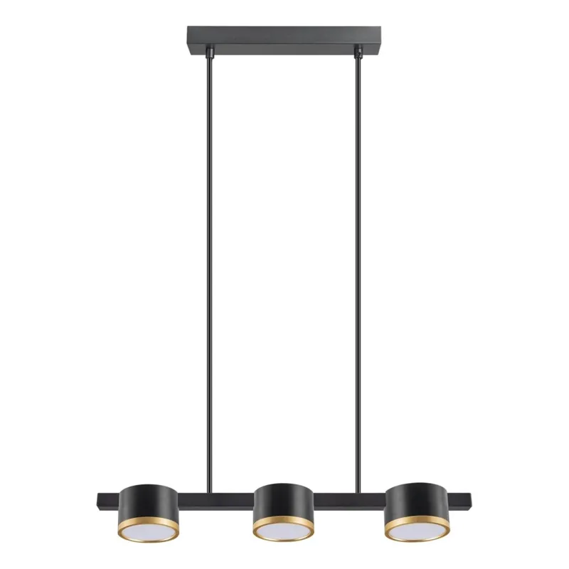 Nakupujte Hned LED Lustr na lanku MIRELLA 3xGX53/6W/230V černá