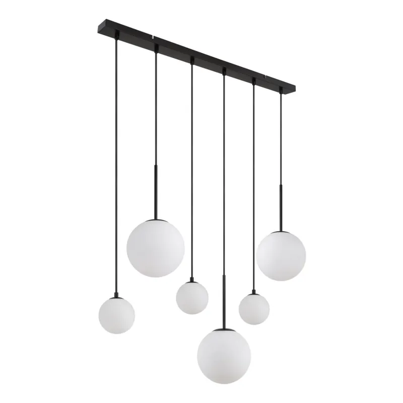 Dokud Zásoby Vydrží Globo - Lustr na lanku 3xE27/9W/230V + 3xG9/5W