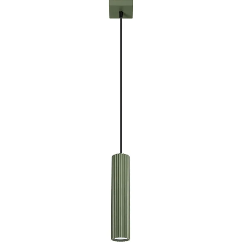 Lustr na lanku KARBON 1xGU10/10W/230V zelená Přímo Od Výrobce