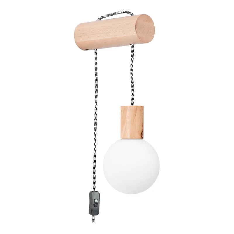 Nástěnná lampa NIBMI 1xG9/8W/230V buk Vrácení Zdarma