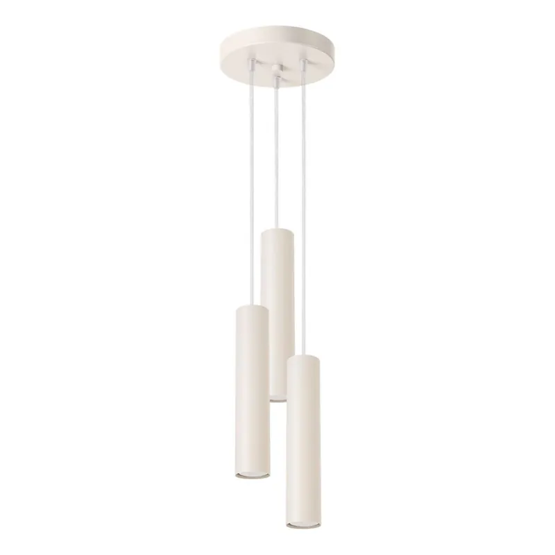 Lustr na lanku LAGOS 3xGU10/10W/230V krémová Vrácení Zdarma