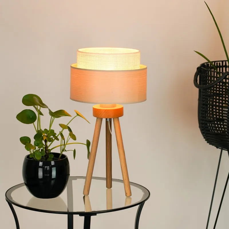Brilagi - Stolní lampa ARIZONA BOHO 1xE27/15W/230V béžová Víkendová Akce