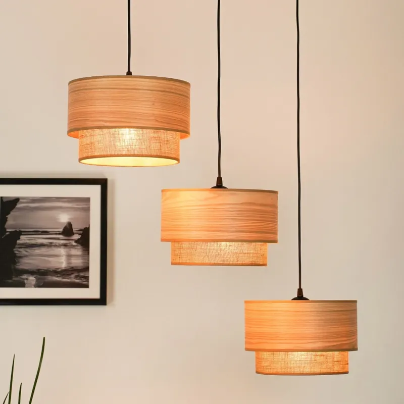 Brilagi - Lustr na lanku MONTANA BOHO 3xE27/15W/230V hnědá/černá Finální Výprodej