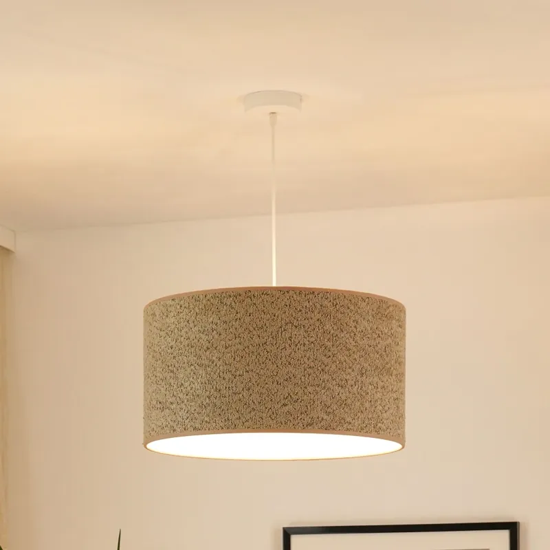 Kup Teď Brilagi - Lustr na lanku BOUCLE ROLLER 1xE27/15W/230V pr. 45 cm hnědá