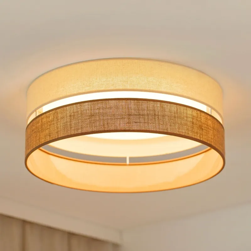 Nejlepší Cena Brilagi - LED Stropní svítidlo ROYAL YUTE LED/24W/230V pr. 45 cm béžová/krémová