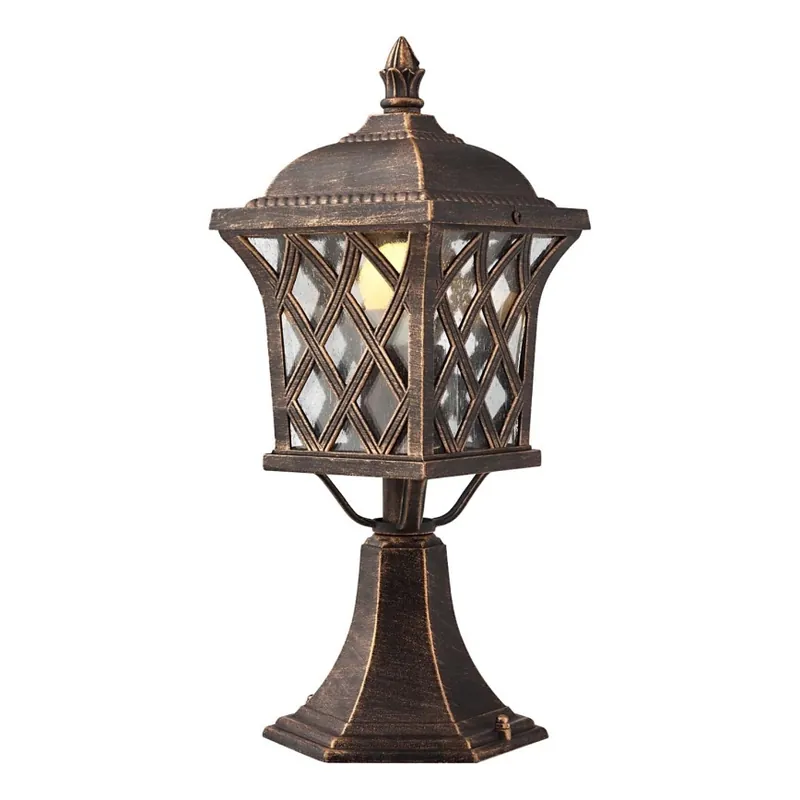 Redo 9953 - Venkovní lampa BREMEN 1xE27/42W/230V IP23 zlatá/patina Cenová Bomba