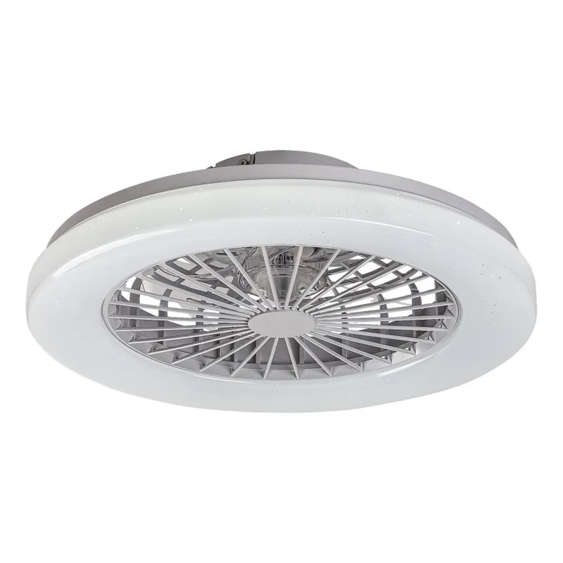 Rabalux - LED RGB Stmívatelné stropní svítidlo s ventilátorem LED/48W/230V 3000-6500K + dálkové ovládání Sleva