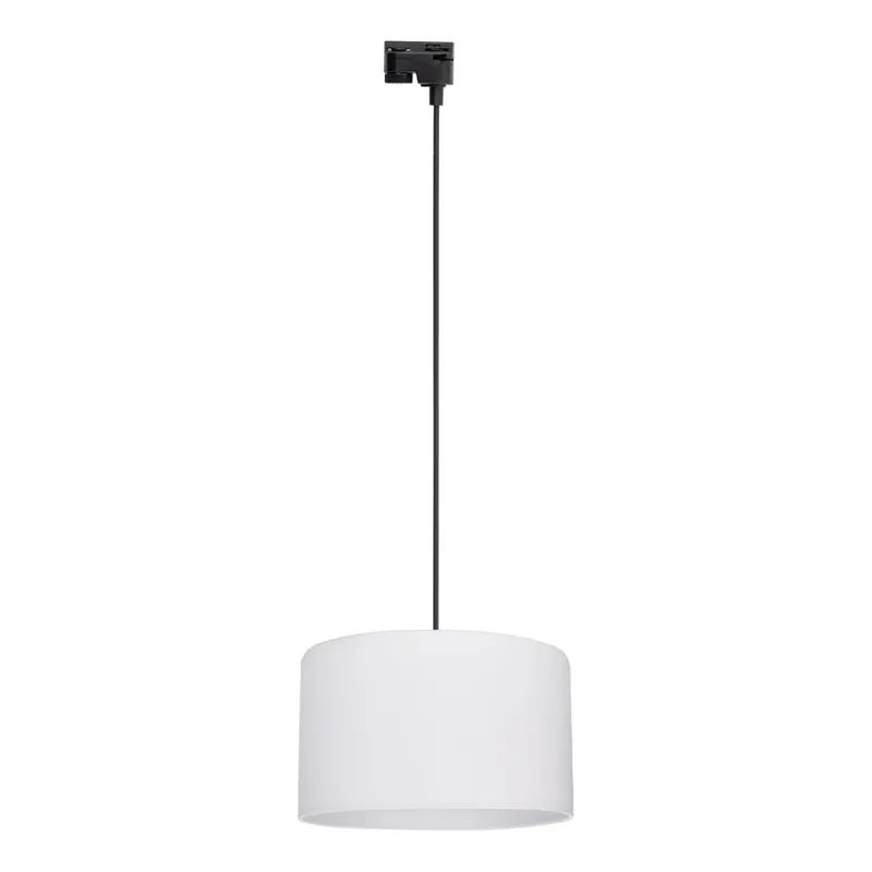 Lustr na lanku do 1-fázového lištového systému TRACER 1xE27/15W/230V pr. 38 cm černá/bílá Speciální Cena