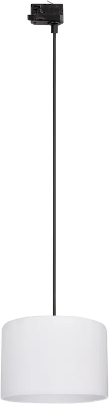 Lustr na lanku do 3-fázového lištového systému TRACER 1xE27/15W/230V pr. 30 cm černá/bílá Nejlepší Volba