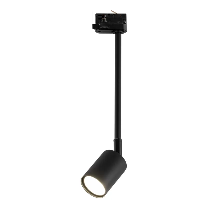 Kup Teď Lustr na tyči do 3-fázového lištového systému TOP 1xGU10/8W/230V černá
