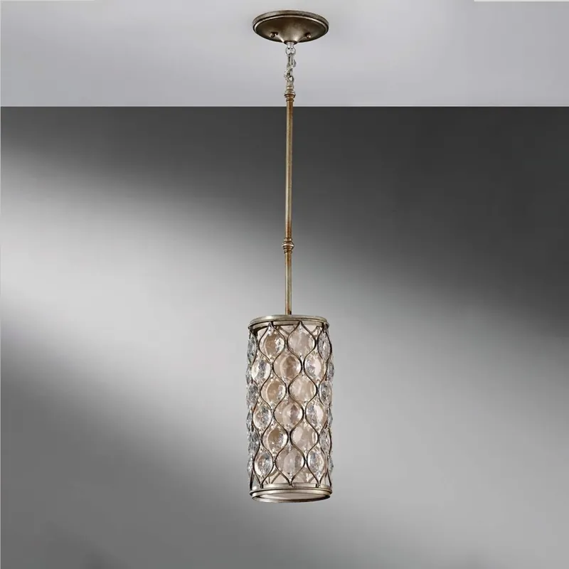 Feiss - Lustr na tyči LUCIA 1xE27/60W/230V Autentický