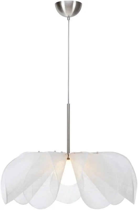 Markslöjd 108818 - Lustr na lanku STYRKA 1xE27/40W/230V pr. 75 cm bílá Finální Výprodej