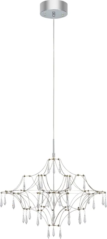 Markslöjd 108869 - LED Stmívatelný křišťálový lustr na lanku EFESOS LED/14W/230V pr. 60 cm Výhodná Nabídka