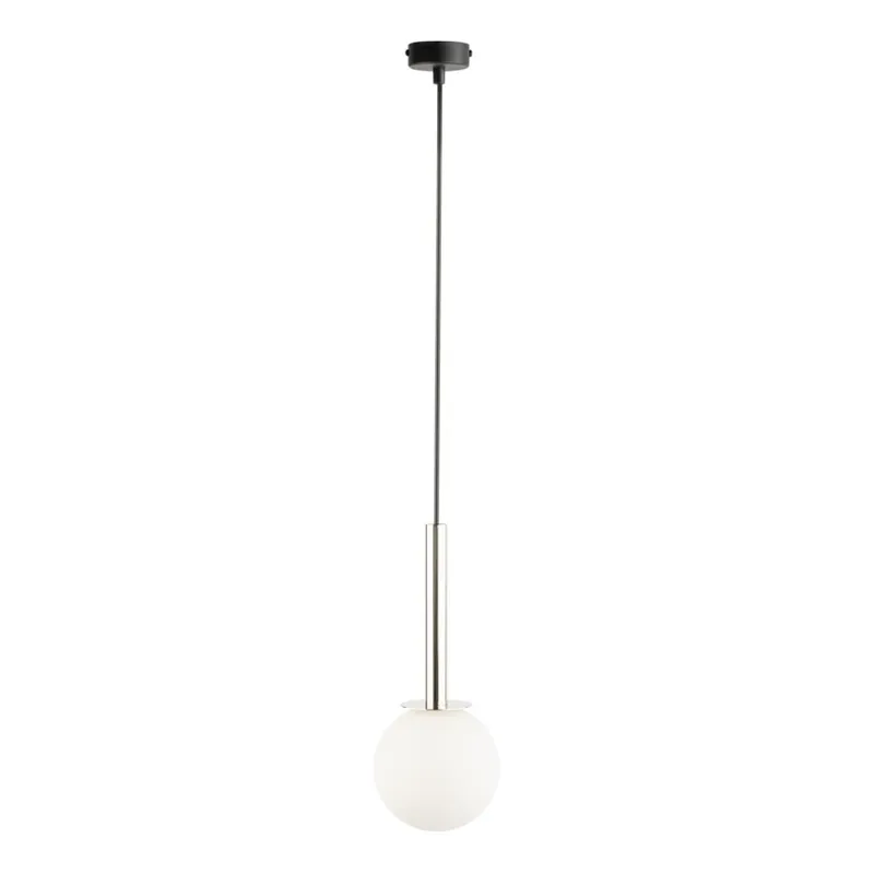 Aktuální Lustr na lanku DAISY 1xG9/12W/230V pr. 14 cm lesklý chrom/černá/bílá