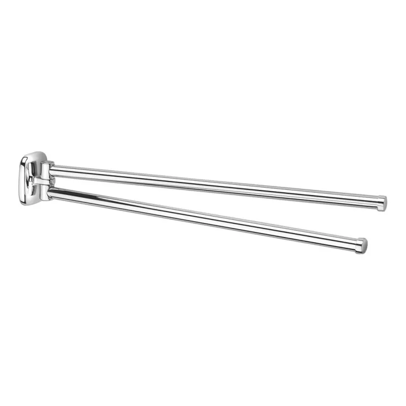 Aqualine - Nástěnný otočný věšák na ručníky RUMBA 45 cm lesklý chrom Bezpečná Platba