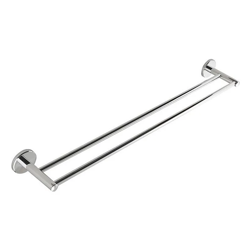 Aqualine - Nástěnný věšák na ručníky SAMBA 12x63 cm lesklý chrom Sleva