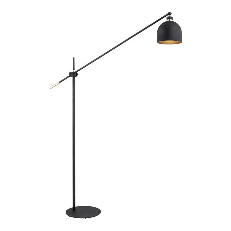 Argon 4735 - Stojací lampa DETROIT 1xE27/15W/230V černá Výhodná Nabídka