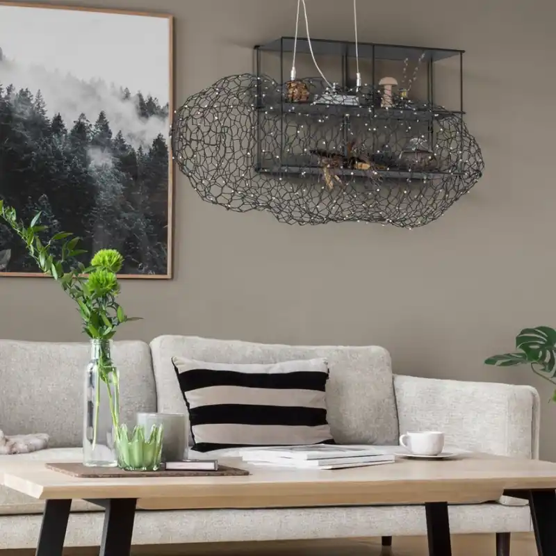 Objednat Nyní ByRydens - LED Lustr na lanku HAYDEN LED/15W/230V černá