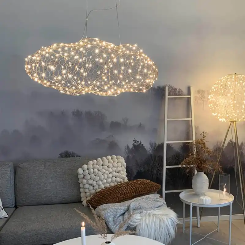 Ihned K Objednání ByRydens - LED Lustr na lanku HAYDEN LED/15W/230V zlatá