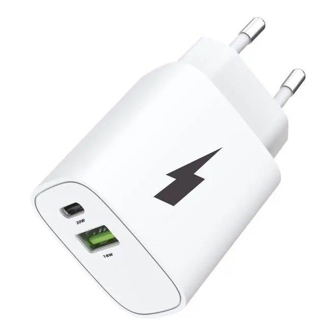 Winner Group - Rychlonabíjecí adaptér 1xUSB-C + 1xUSB-A Power Delivery 20W bílá Nejlepší Volba