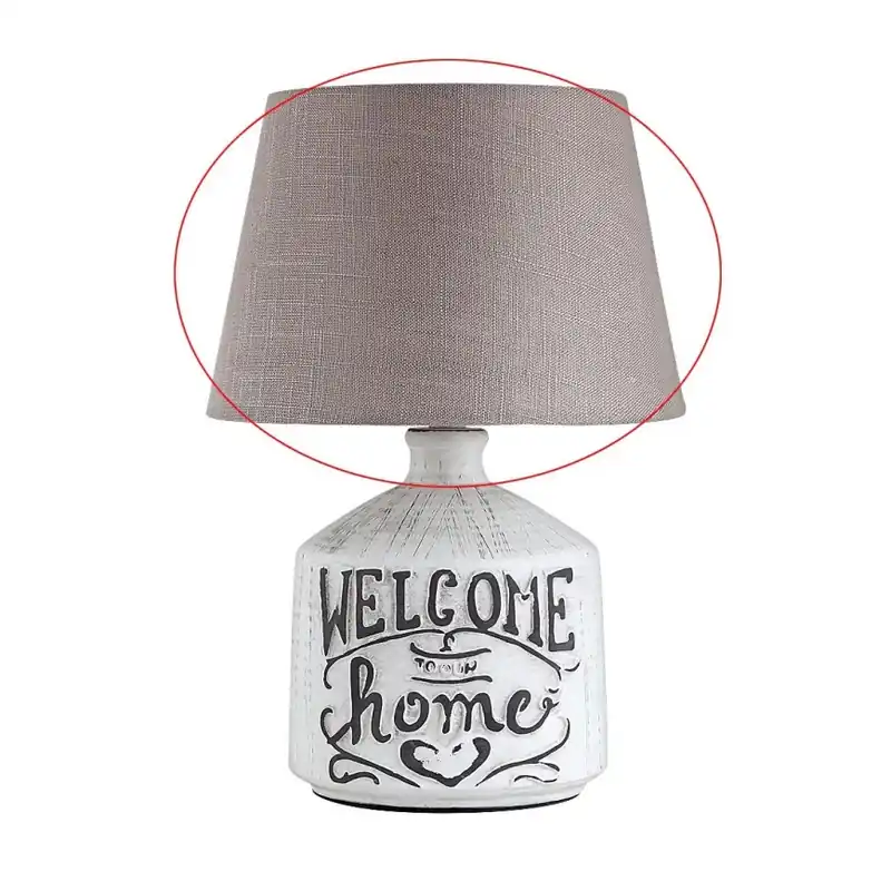 Rabalux - Náhradní stínidlo pro stolní lampu PETRA E14 hnědá/bílá Časově Omezené