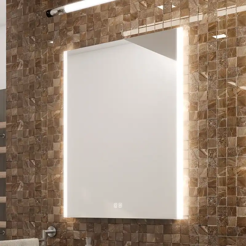NIMCO ZP 11001VX - LED Stmívatelné koupelnové podsvícené zrcadlo LED/21W/230V 3000-6500K 70x50 cm IP44 Víkendová Akce